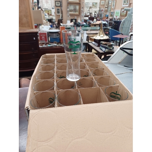 1288 - Two Dozen Appleman''s Cider Pint Glasses