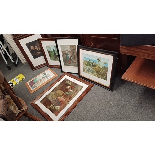 1530 - Lot of Framed Pictures and Prints