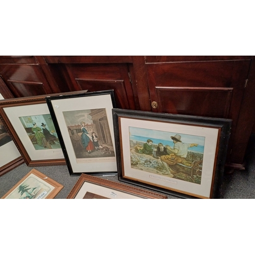 1530 - Lot of Framed Pictures and Prints