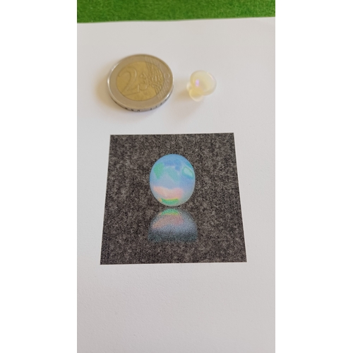 563 - Natural Opal Cabochon (2.43 carats) with IGI Certificate