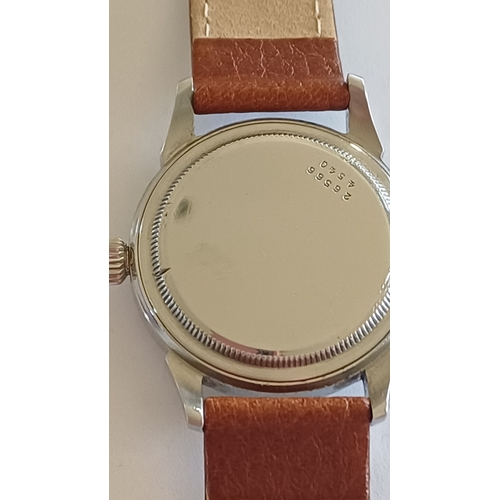 567 - Tudor Wristwatch 4540 on leather strap (recently services)