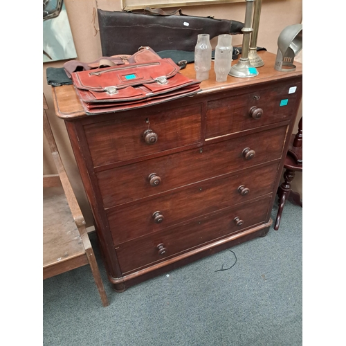 116 - Victorian Mahogany Chest of Drawers