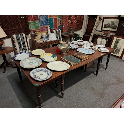 195 - Georgian Mahogany Economy Dining Table