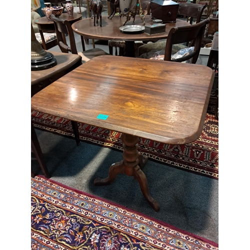 226 - Victorian Mahogany Lamp Table on turned column