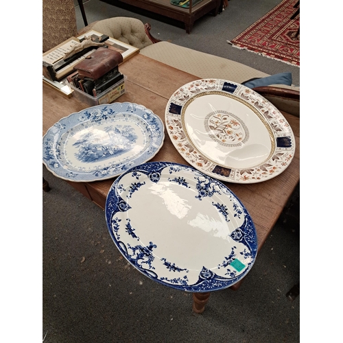 299 - Mixed lot of Porcelain Platters (3)