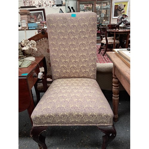 301 - Pair of Vintage Mahogany Occasional Chairs in Irish Georgian Style