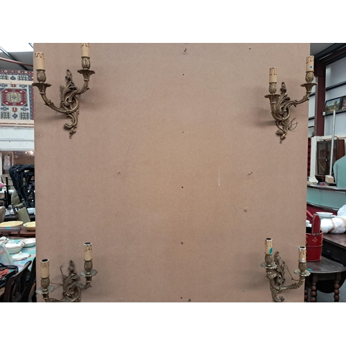 308 - Set of 4 Bronze Wall Lights