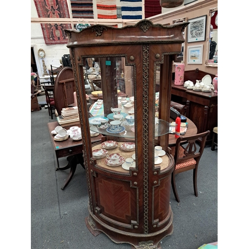 313 - 19th Century French Style Vitrine Cabinet - needs some glass