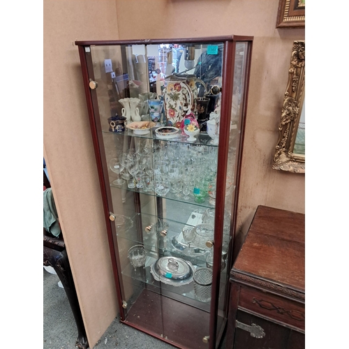 368 - Glass Display Cabinet