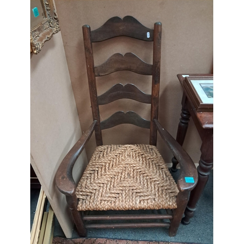 88 - 19th Century Elm and Pine Armchair