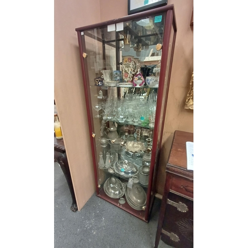 368 - Glass Display Cabinet