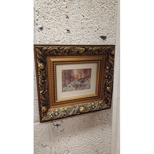 678 - Pair of Gilt Framed Prints of 