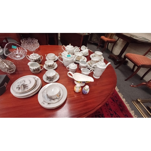 715 - Collection of Egg Shell Oriental Porcelain Teasets etc