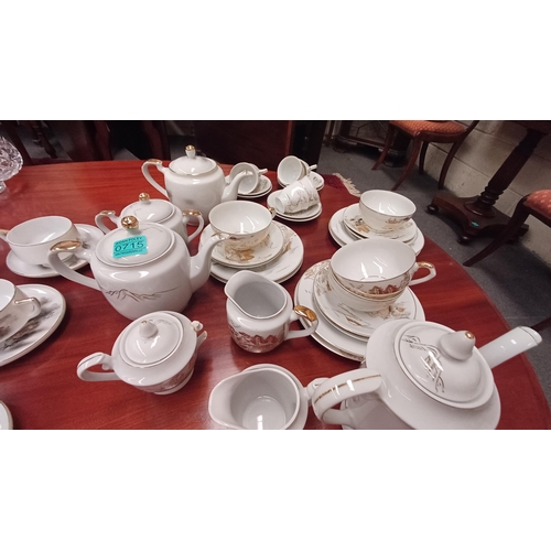 715 - Collection of Egg Shell Oriental Porcelain Teasets etc