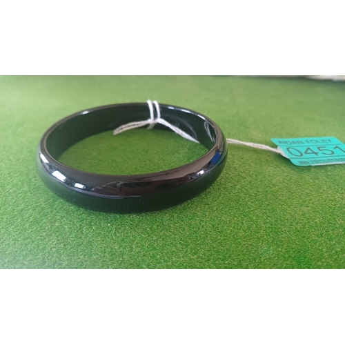 451 - Onyx Bangle - 20cm Diameter