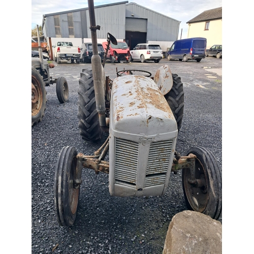 101 - Vintage Ferguson Tractor with a Mowing Bar - running Well - Video Available of the Tractor Driving i... 