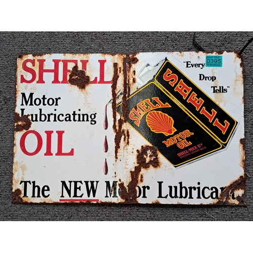 Shell Motor Oil Original Enamel Sign (50cm x 33cm)