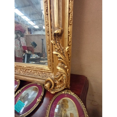 106 - Decorative Gilt Pier Mirror (86cm x 156cm)