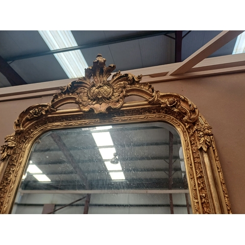 106 - Decorative Gilt Pier Mirror (86cm x 156cm)