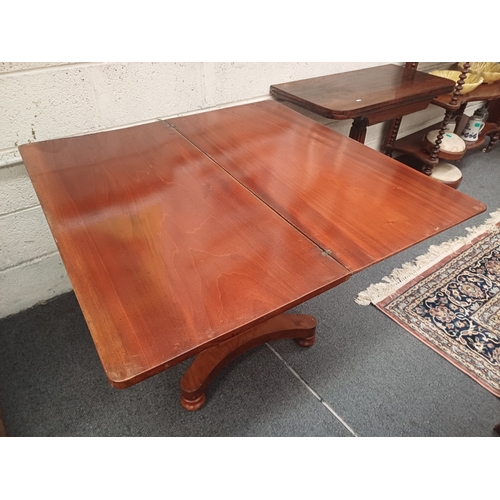 213 - Victorian Mahogany Tea Table