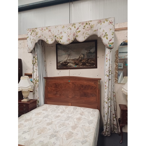 40 - Bed Pelmet and Curtains (215cm Wide)