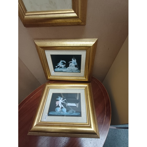 66 - Set of 4 Framed Classical Prints of 