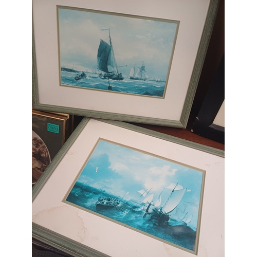 93 - Lot of 7 Framed Prints 