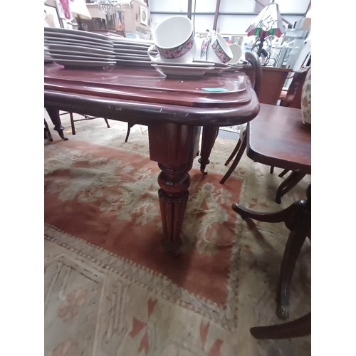 278 - Mahogany Dining Table in Victorian Style