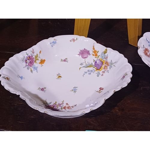 396 - Matching Set of Continental Porcelain Serving Dishes