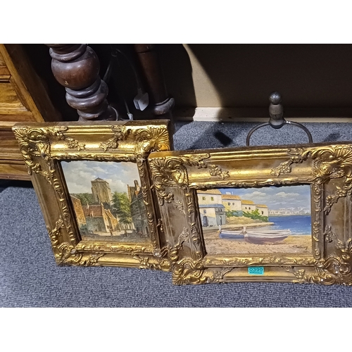 399 - Pair of Gilt Framed Prints - 