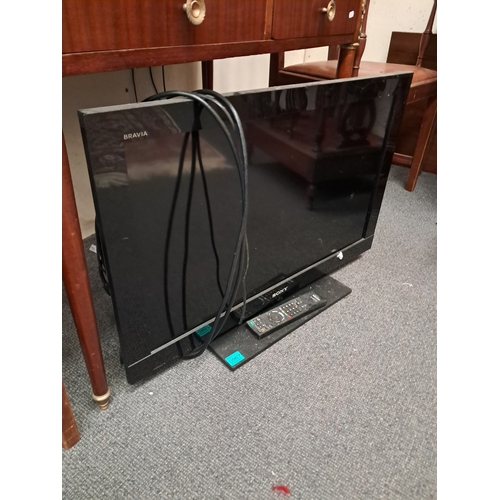 967 - Sony Flatscreen TV with Remote