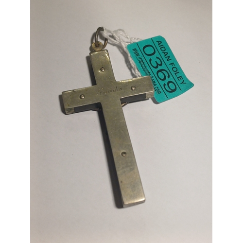 369 - Antique Silver Cross