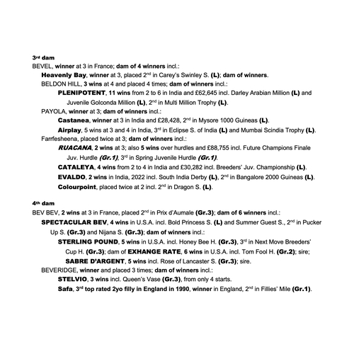 67 - NN bay colt (DEN) Girolamo - Delayed Footsteps (Footstepsinthesand)