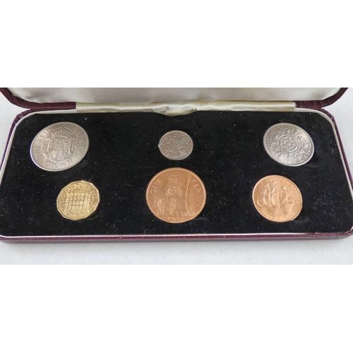 2014 - 1967 ELIZABETH II SPECIMEN COIN SET (6 COINS)