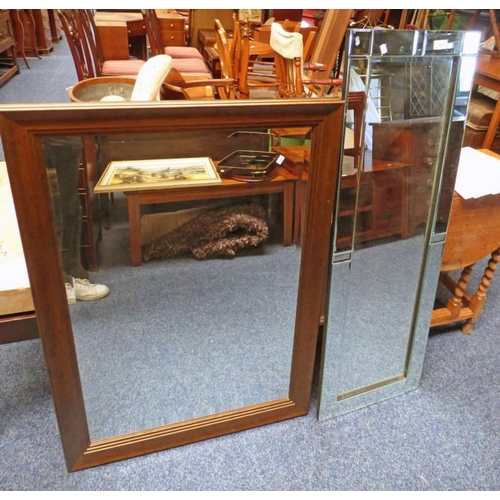 5471 - GILT FRAMED MIRROR & DECORATIVE FRAMED MIRROR