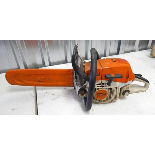 6006 - STIHL 15'' MS261 CHAINSAW - YEAR 2016  GENERAL PURPOSE CHAINSAW WITH 15'' BAR