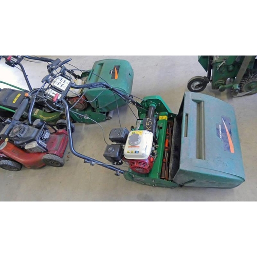 6045 - 24'' RANSOMES MARQUIS 61 - YEAR 2010 24'' 4 STROKE FINE TURF CYLINDER MOWER WITH GRASS BOX