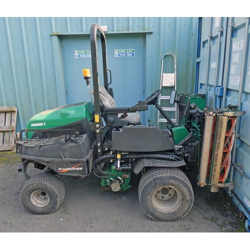 6050 - RANSOMES PARKWAY 2250 (SF15 ADO)  YEAR 2015 38 HP ROAD REGISTERED DIESEL THREE UNIT RIDE ON CYLINDER... 