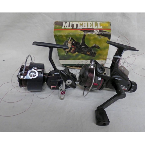 MITCHELL 1140G SPINNING REEL AND A MITCHELL 410 SPINNING REEL -2