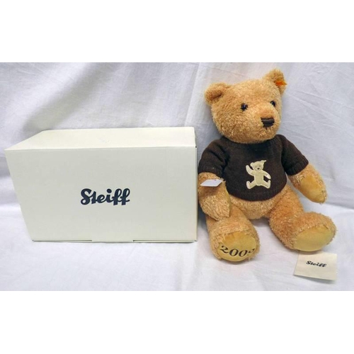 2022 - STEIFF 663130 MODERN 2009 TEDDY BEAR. BOXED