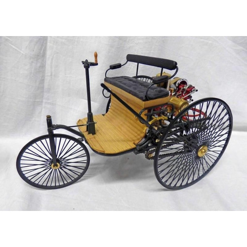 2026 - FRANKLIN MINT 1:8 SCALE 1886 PATENT MOTORWAGEN WITH CERTIFICATE