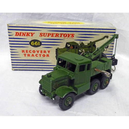 2106 - DINKY TOYS 661 - RECOVERY TRACTOR. BOXED