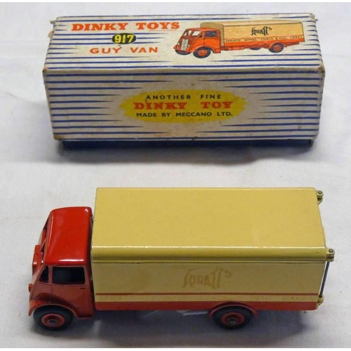 2145 - DINKY TOYS 917 - GUY 'SPRATTS' VAN. BOXED