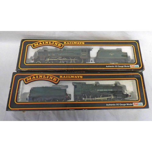 2214 - TWO MAINLINE 00 GAUGE LOCOMOTIVES INCLUDING 37062 4-6-0 JUBILEE CLASS 6P BR GREEN 'ORION' 45691 TOGE... 