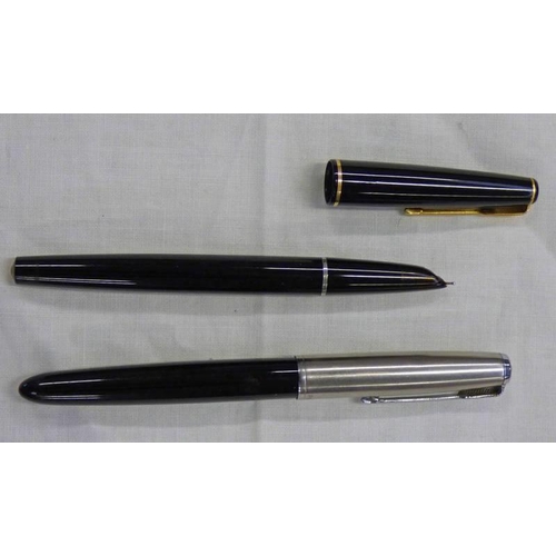 229 - PARKER 17 FOUNTAIN PEN & A PARKER 51 FOUNTAIN PEN