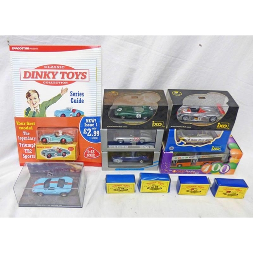 2291 - SELECTION OF MODEL VEHICLES FROM MINICHAMPS, CORGI, MATCHBOX ETC INCLUDING FORD MONDEO, MERCEDES-BEN... 