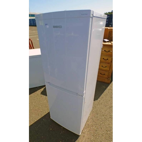 5051F - BEKO FRIDGE FREEZER, HEIGHT 150CM