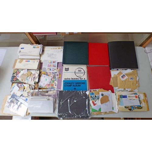 2015 - GOOD SELECTION OF VARIOUS WORLDWIDE STAMPS AND COVERS TO INCLUDE VARIOUS LOOSE IN ENVELOPES, ALBUM W... 