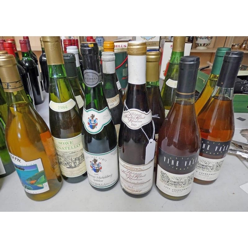 4034 - 14 BOTTLES MIXED WHITE WINE INCLUDING MEURSAULT, PULIGNY MONTRACHET, MOSEL ETC