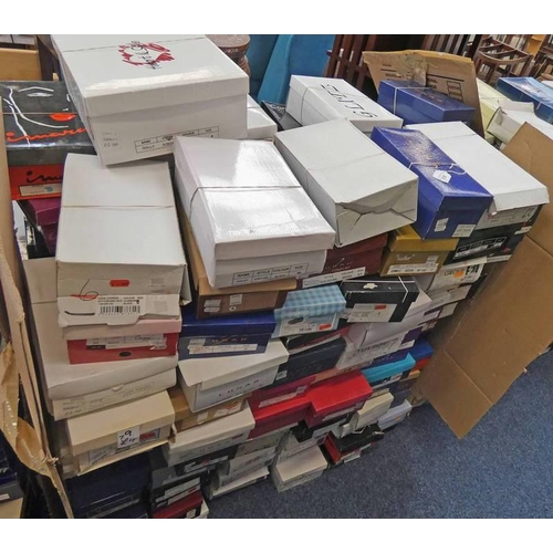 51X - LARGE SELECTION OF VARIOUS WOMEN'S AND CHILDREN'S SHOES IN A VARIETY OF SIZES ALL BOXED, ALL AS NEW